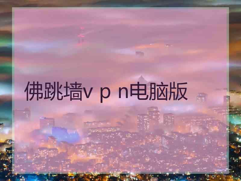 佛跳墙v p n电脑版