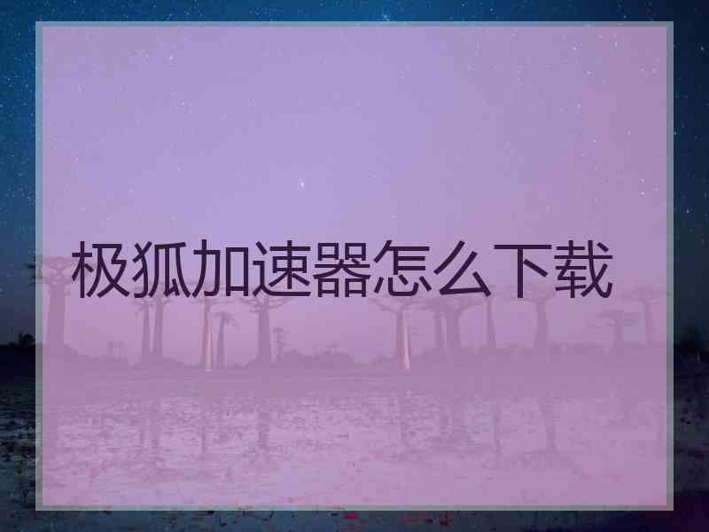 极狐加速器怎么下载