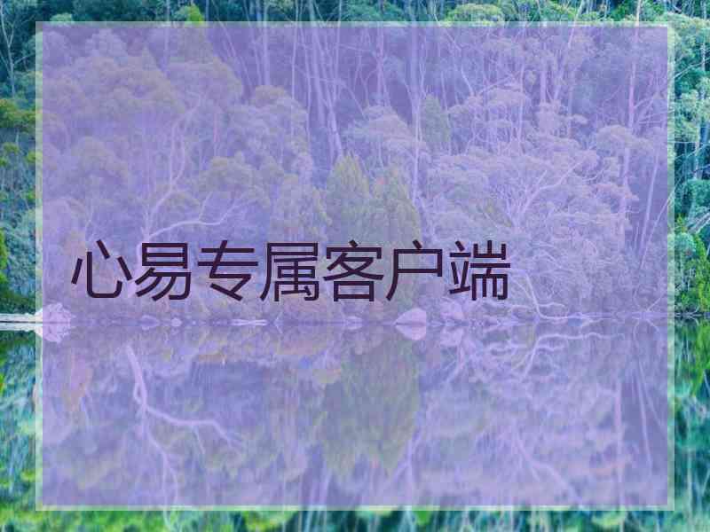 心易专属客户端
