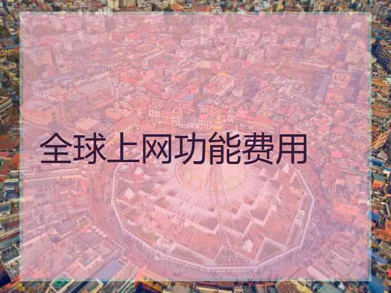 全球上网功能费用