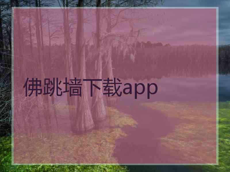 佛跳墙下载app