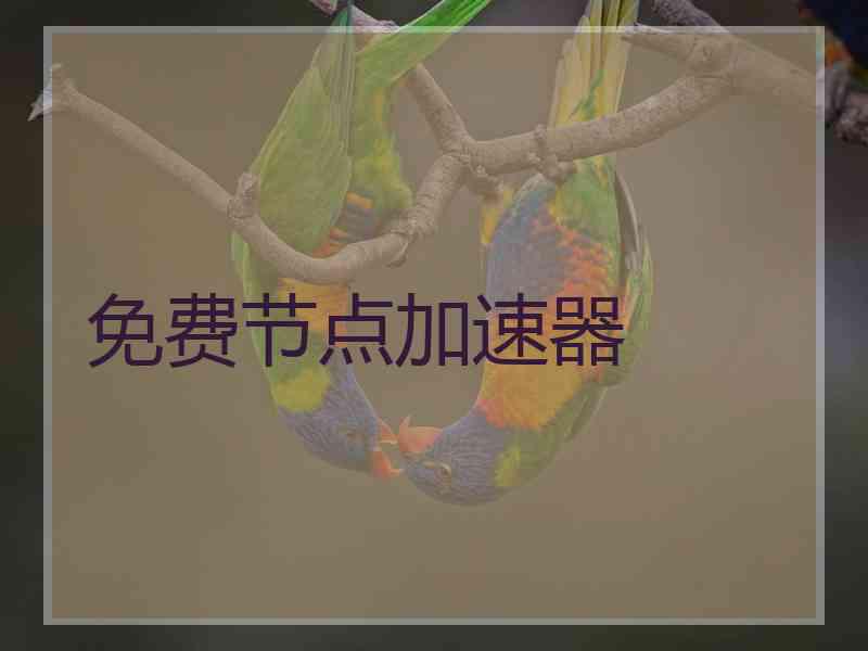 免费节点加速器