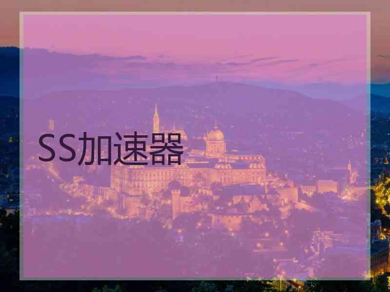SS加速器
