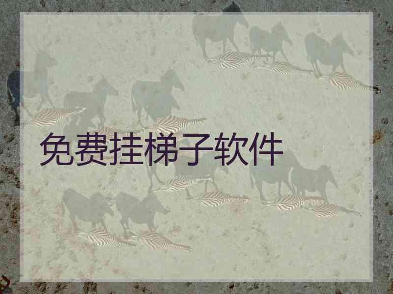 免费挂梯子软件