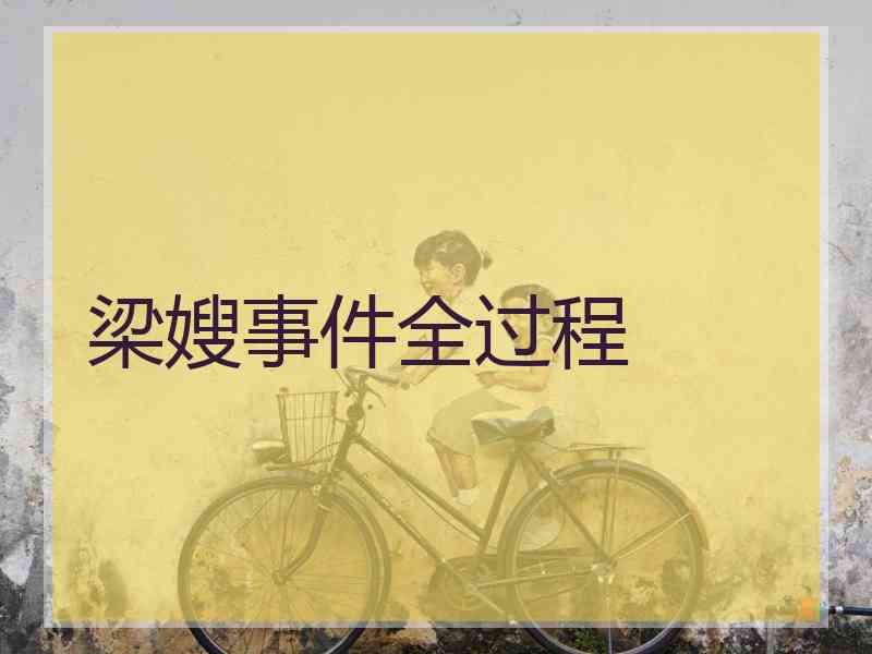 梁嫂事件全过程