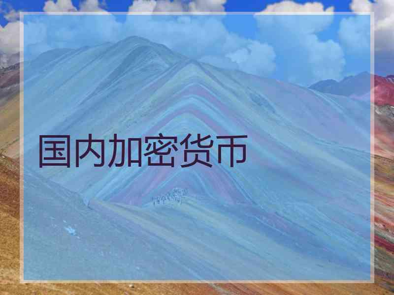 国内加密货币
