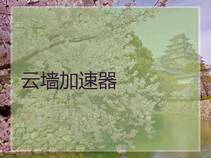 云墙加速器