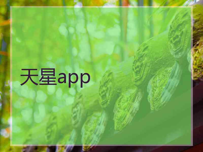 天星app
