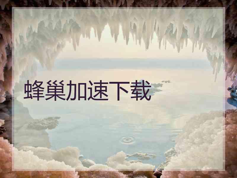 蜂巢加速下载