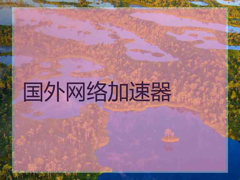 国外网络加速器