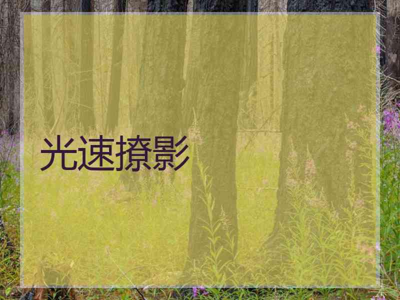 光速撩影