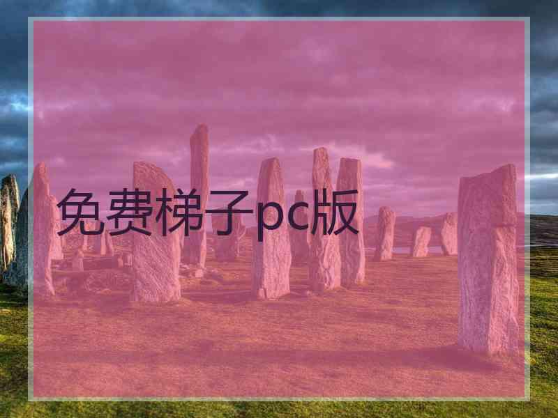 免费梯子pc版