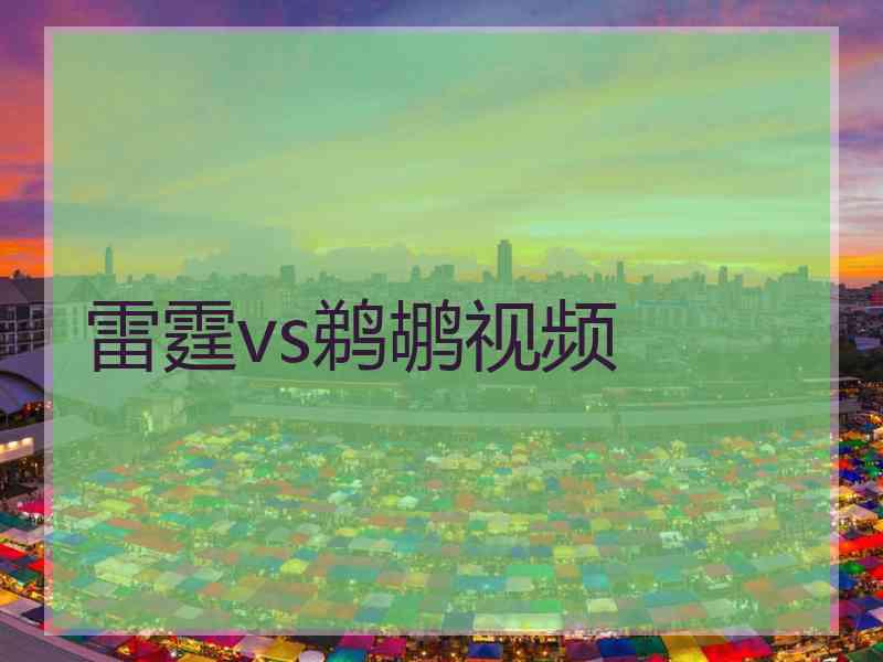 雷霆vs鹈鹕视频