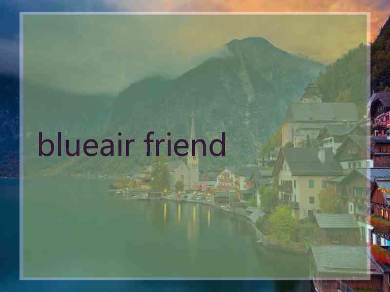 blueair friend