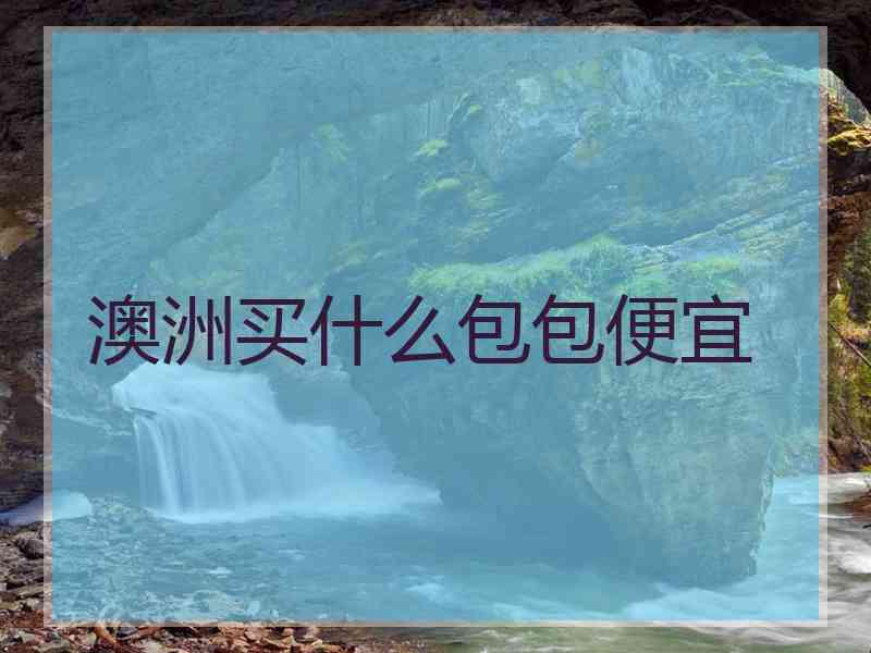 澳洲买什么包包便宜