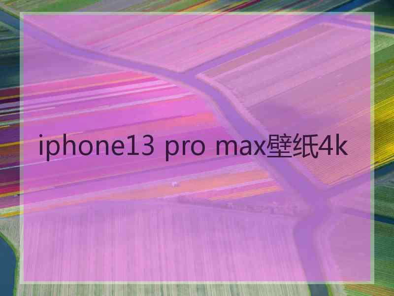 iphone13 pro max壁纸4k