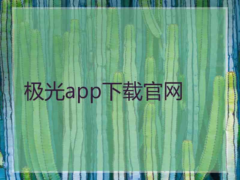 极光app下载官网