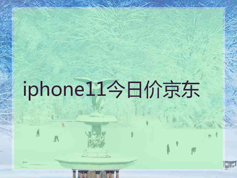 iphone11今日价京东