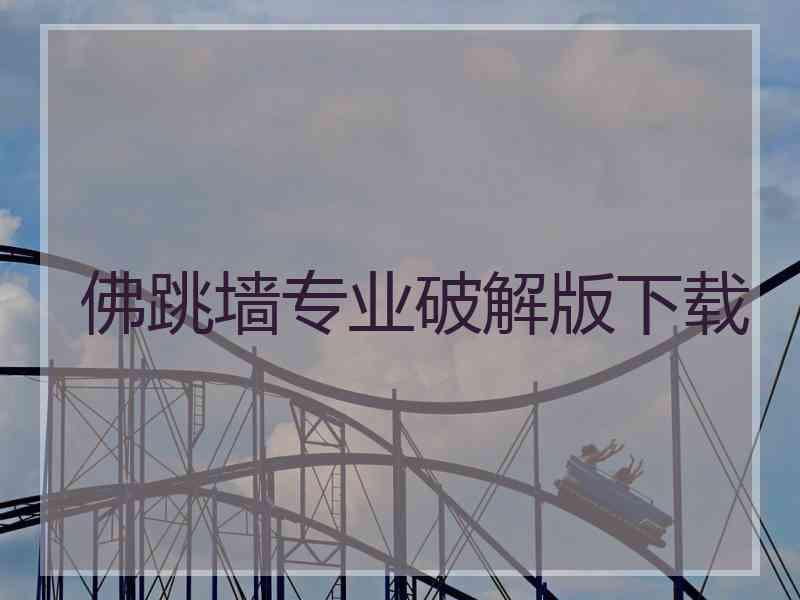 佛跳墙专业破解版下载