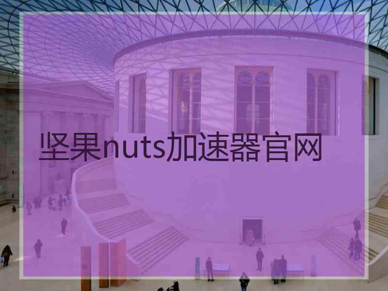 坚果nuts加速器官网