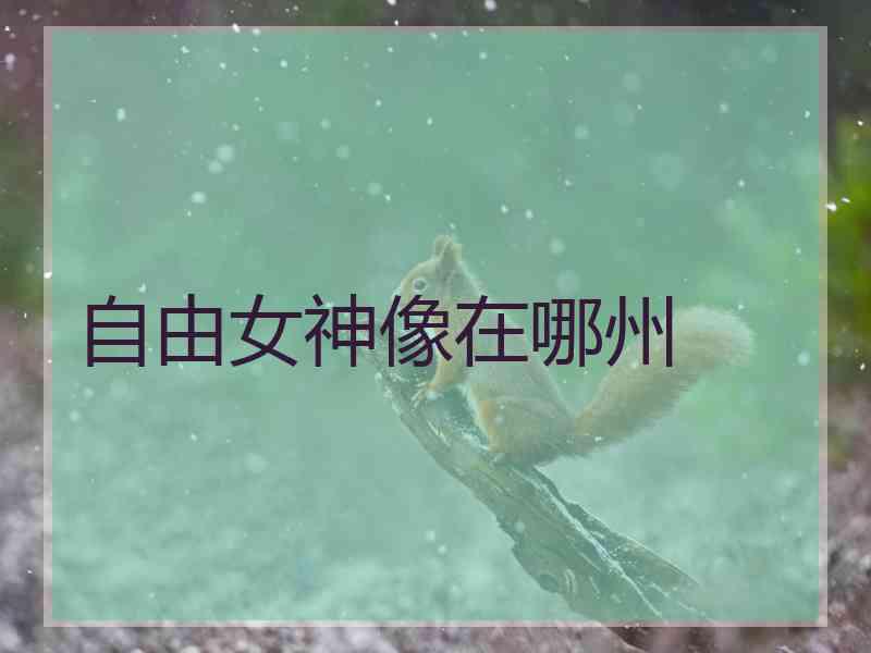 自由女神像在哪州