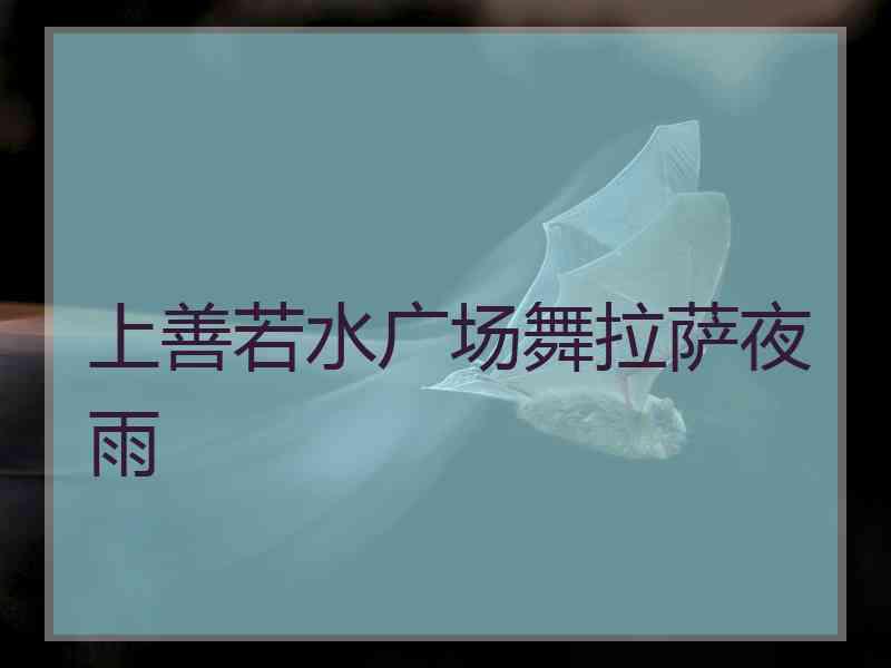 上善若水广场舞拉萨夜雨