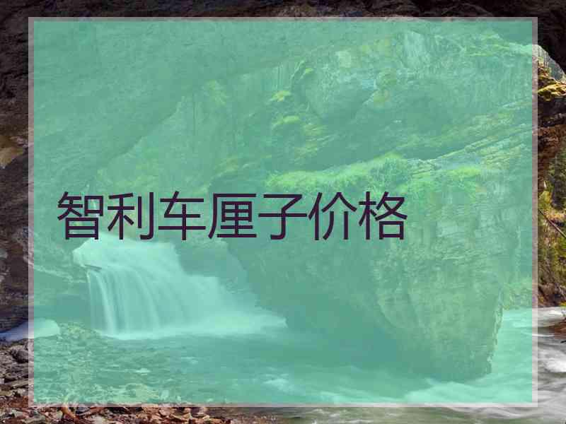 智利车厘子价格