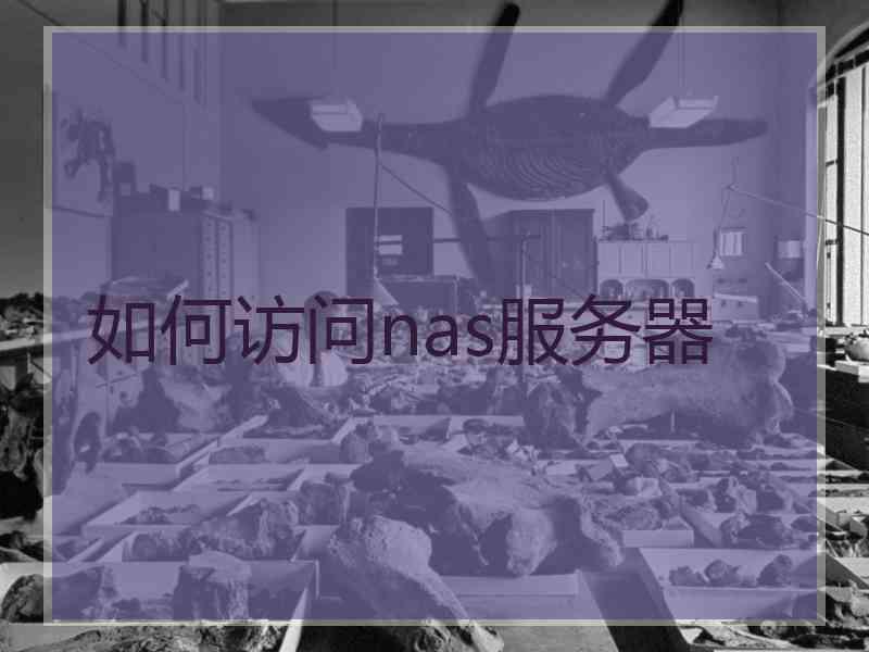 如何访问nas服务器