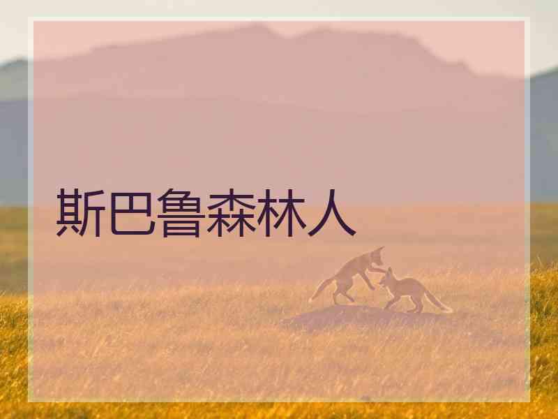 斯巴鲁森林人