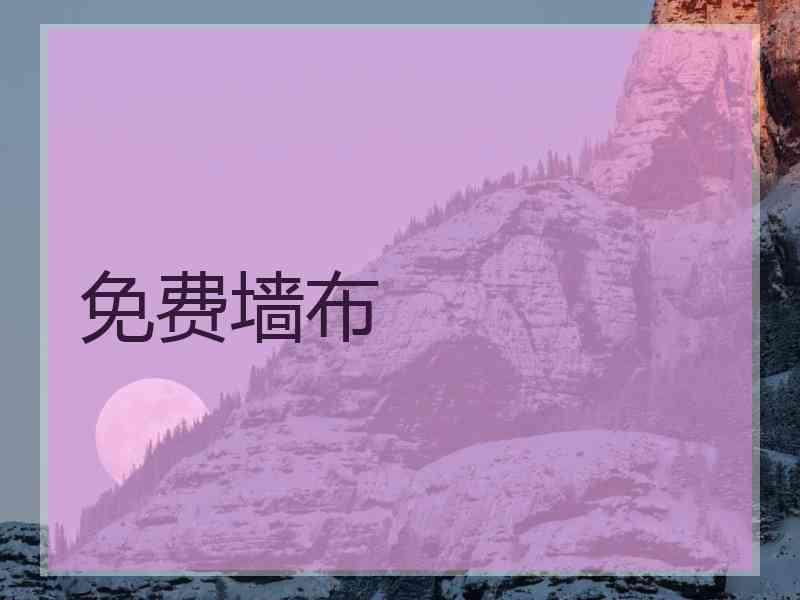 免费墙布