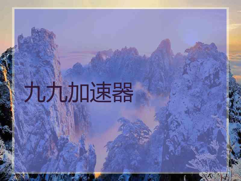 九九加速器