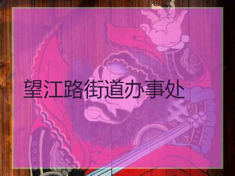 望江路街道办事处