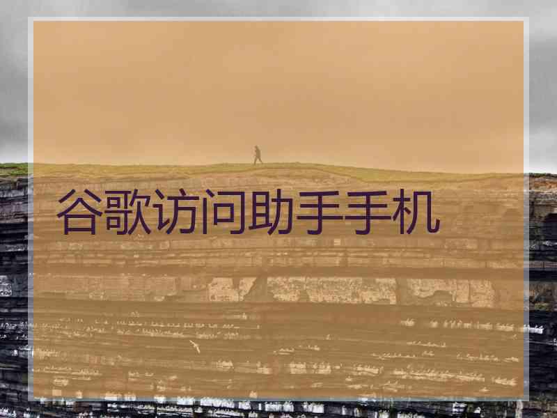 谷歌访问助手手机