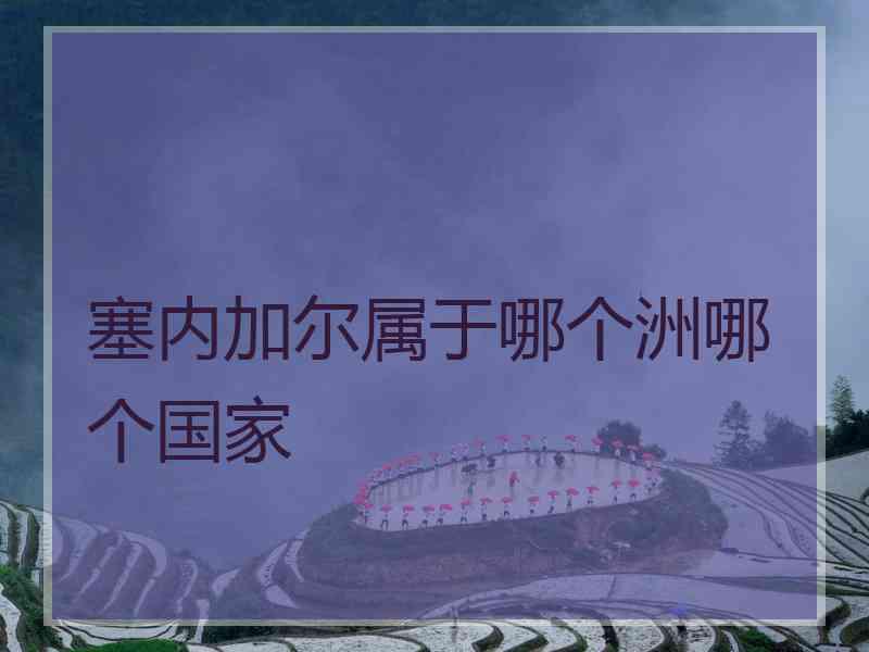 塞内加尔属于哪个洲哪个国家