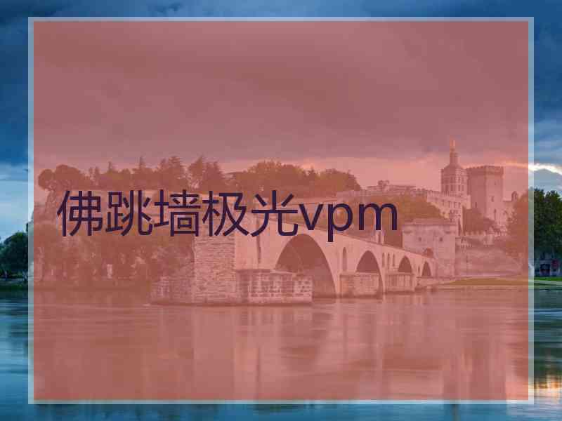 佛跳墙极光vpm