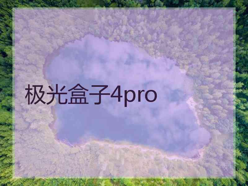 极光盒子4pro