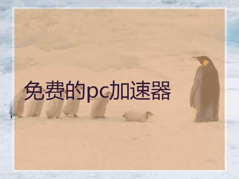 免费的pc加速器