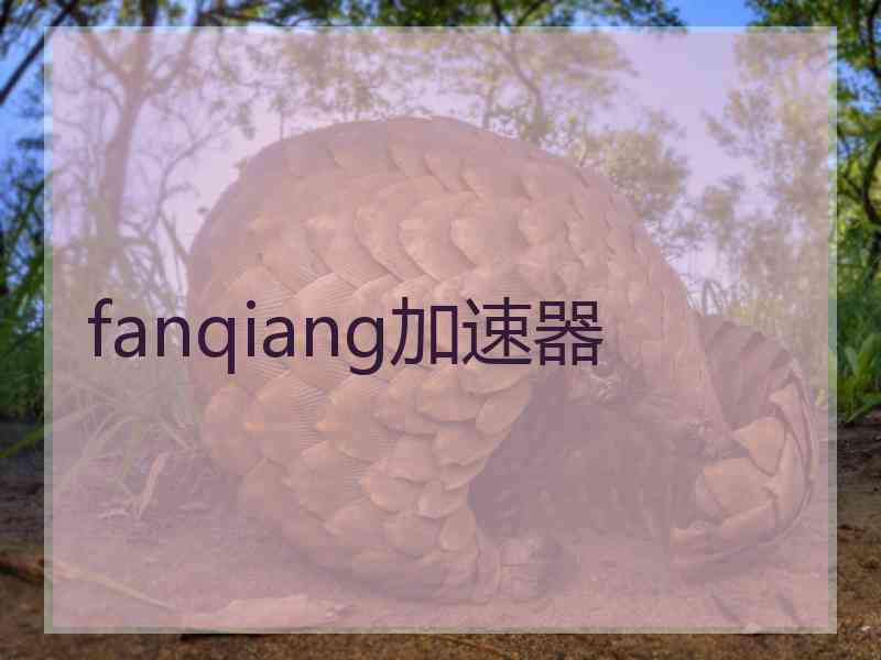 fanqiang加速器