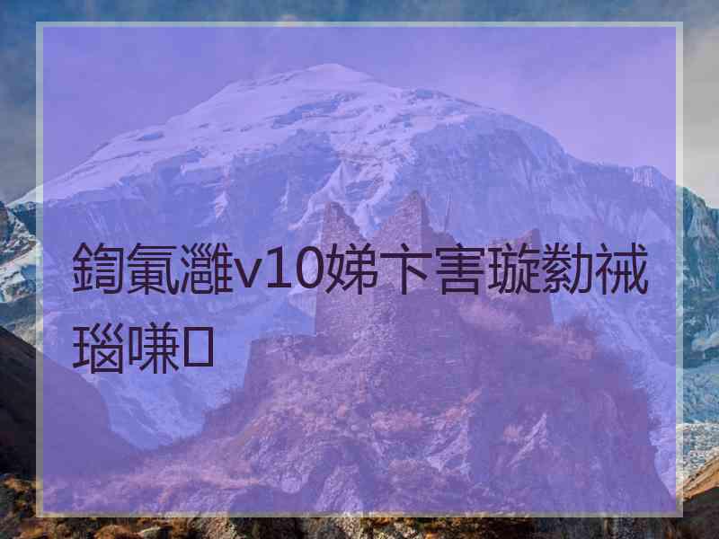 鍧氭灉v10娣卞害璇勬祴瑙嗛