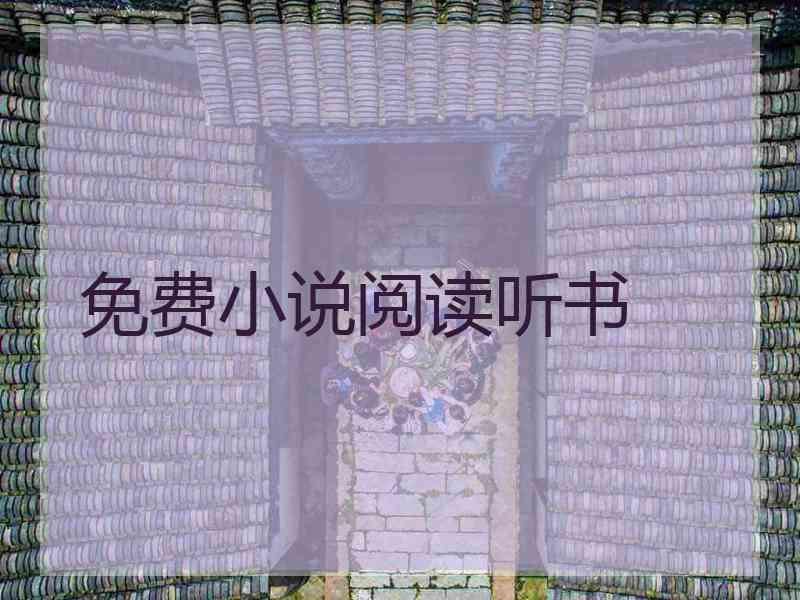 免费小说阅读听书