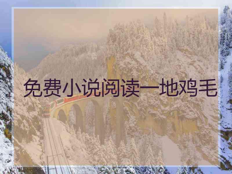 免费小说阅读一地鸡毛