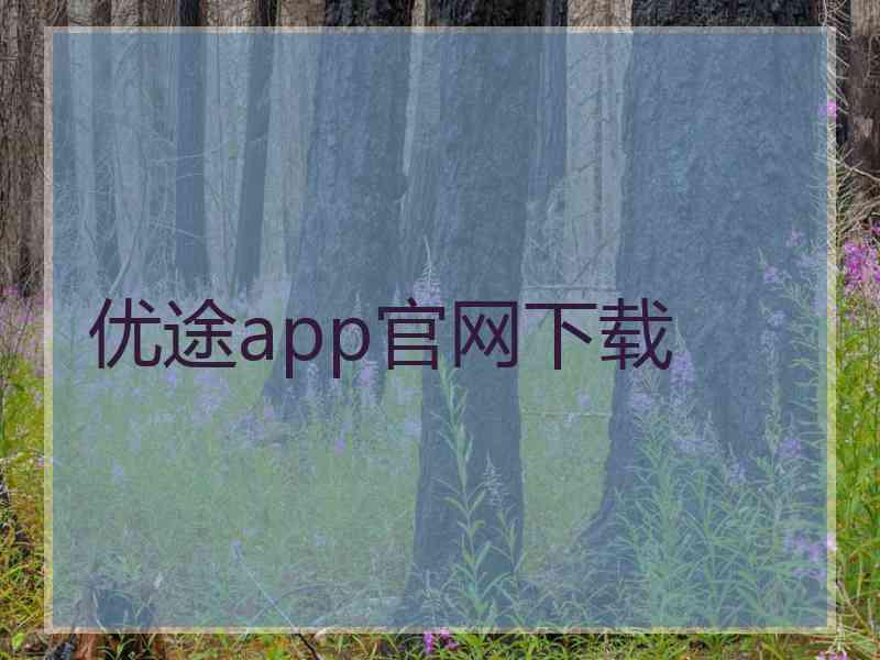优途app官网下载