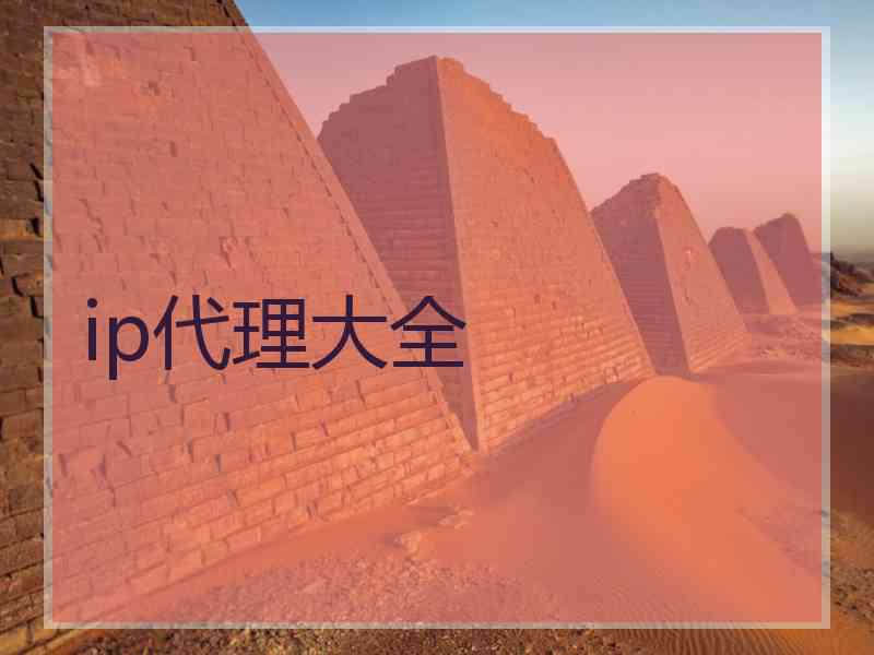 ip代理大全
