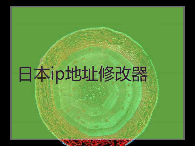 日本ip地址修改器