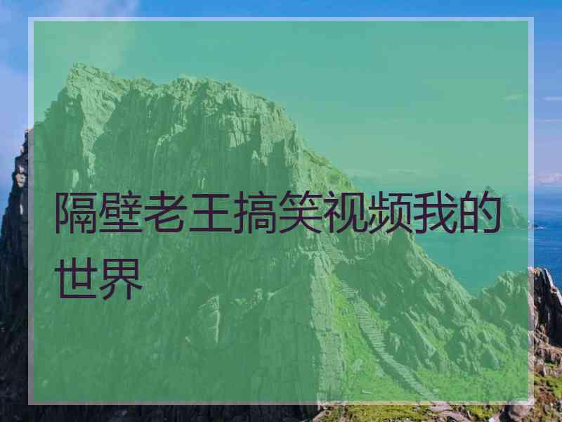隔壁老王搞笑视频我的世界