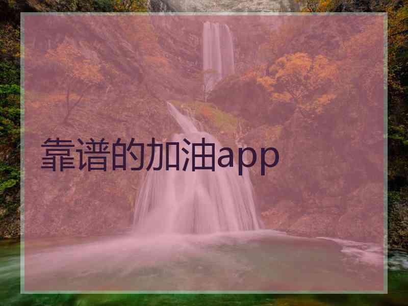 靠谱的加油app