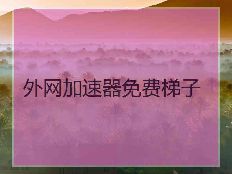 外网加速器免费梯子