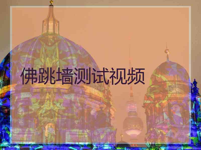 佛跳墙测试视频