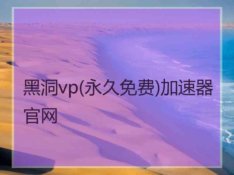 黑洞vp(永久免费)加速器官网