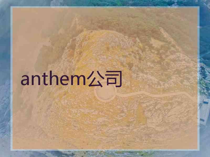 anthem公司
